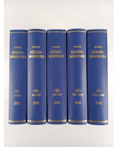 käytetty kirja Suomen säädöskokoelma vuodelta 2001, 1-5