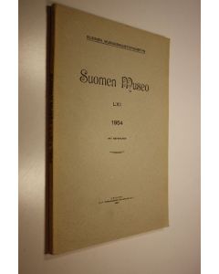 Tekijän Lars Pettersson  käytetty kirja Suomen museo LXI 1954