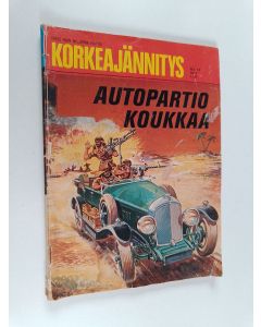käytetty teos Korkeajännitys 12/1971 : Autopartio koukkaa