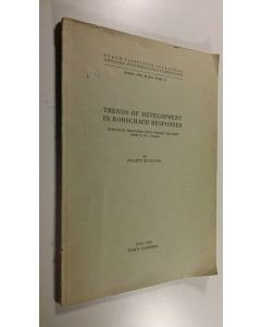 Kirjailijan Hillevi Kiviluoto käytetty kirja Trends of development in Rorschach responses : Rorschach responses with Finnish children from 2� to 7 years