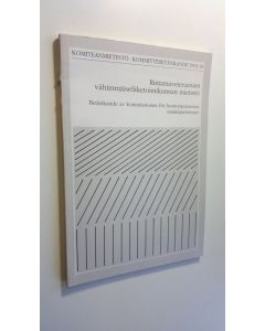 käytetty kirja Rintamaveteraanien vähimmäiseläketoimikunnan mietintö = Betänkande av kommissionen för frontveteranernas minimipensioner
