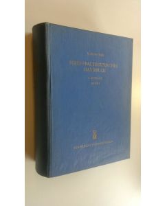 Kirjailijan W. Henschke käytetty kirja Schiffbautechnisches Handbuch band 1