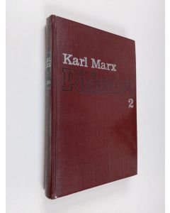 Kirjailijan Karl Marx käytetty kirja Pääoma 2