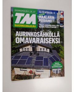 käytetty teos Tekniikan Maailma : Rakennusmaailma 8/2017