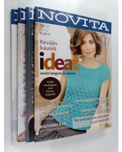 käytetty kirja Novita vuosikerta 2007 (kevät, kesä, syksy, talvi)