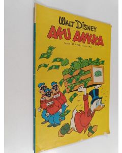 Kirjailijan Walt Disney käytetty teos Aku Ankka 30/1966