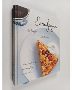 Kirjailijan Elisabeth Johansson käytetty kirja Smulpajer till kaffe och dessert