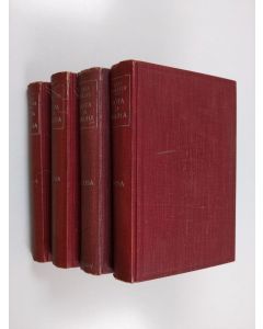 Kirjailijan Leo Tolstoi käytetty kirja Sota ja rauha 1-4