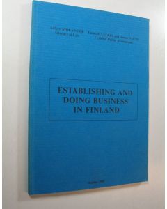 Kirjailijan Antero Molander käytetty kirja Establishing and doing business in Finland 1980