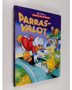 Kirjailijan Walt Disney käytetty kirja Ankkalinnan parrasvalot