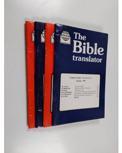 Kirjailijan Roger L. Omanson käytetty teos The bible translator - Technical papers vol. 48, No. 1-4