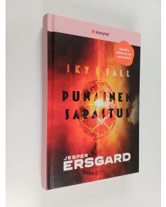Kirjailijan Jesper Ersgård käytetty kirja Punainen sarastus