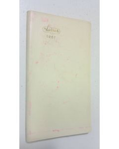 käytetty kirja Leiras: valmisteluettelo 1961