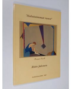 Kirjailijan Risto Jalonen käytetty kirja "Halutuimmat runot"