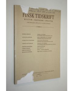 Kirjailijan Föreningen Granskaren käytetty kirja Finsk tidskrift 2000 : kultur, ekonomi, politik