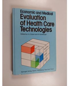 Kirjailijan A. J. Culyer käytetty kirja Economic and medical evaluation of health care technologies