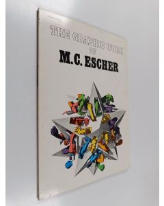 Kirjailijan Maurits Cornelis Escher käytetty kirja Grafiek en Tekeningen. The Graphic Work of M.C. Escher. Introduced and Explained by the Artist. Translated by John E. Brigham.).