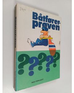 Kirjailijan Ottar Skjeggestad käytetty kirja Båtforer proven