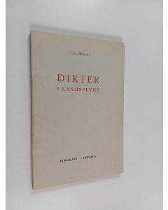 Kirjailijan Carl Jonas Love Almqvist käytetty kirja Dikter i landsflykt