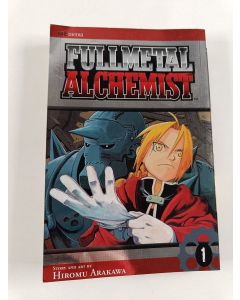 Kirjailijan Hiromu Arakawa käytetty kirja Fullmetal alchemist. 1