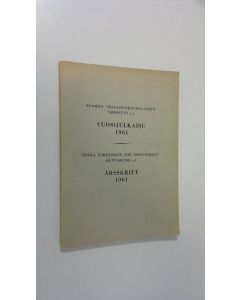 käytetty kirja Suomen teollisoikeudellinen Yhdistys r.y. - vuosijulkaisu 1961