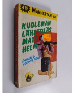 Kirjailijan Donald Hamilton käytetty kirja Kuoleman lähettiläs Matt Helm
