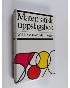 Kirjailijan William Karush käytetty kirja Matematisk uppslagsbok