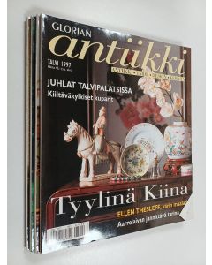 käytetty kirja Glorian antiikki vuosikerta 1997 (1-4)