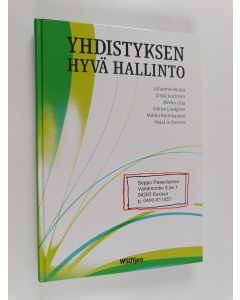 Kirjailijan Johanna ym. Perälä käytetty kirja Yhdistyksen hyvä hallinto