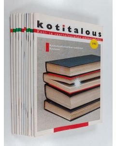 käytetty teos Kotitalous vuosikerta 1993 (10 lehteä)