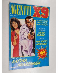 käytetty kirja Agentti X9 4/1985