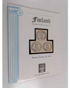 käytetty kirja Finland : the ernst nygren collection, monday, october 23, 1995