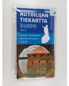 käytetty teos Autoilijan tiekartta Suomi 2017