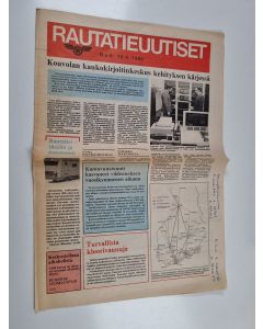 käytetty teos Rautatieuutiset 8/1980
