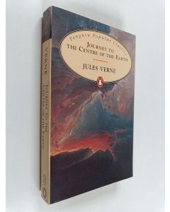 Kirjailijan Jules Verne käytetty kirja Journey to the centre of the earth