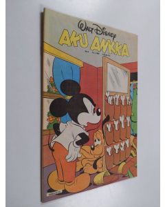 Kirjailijan Walt Disney käytetty teos Aku Ankka 2/1987