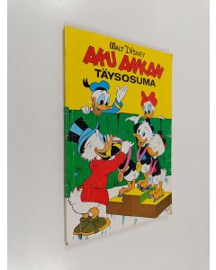 Kirjailijan Walt Disney käytetty kirja Aku Ankan täysosuma