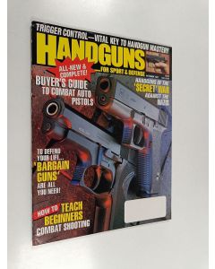 käytetty teos Handguns for sport & defence october 1991