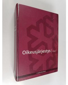 käytetty kirja Oikeusjärjestys Osa I