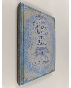 Kirjailijan J. K. Rowling käytetty kirja Tales of Beedle the Bard
