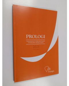 käytetty kirja Prologi 2021 vol. 17, nro 1