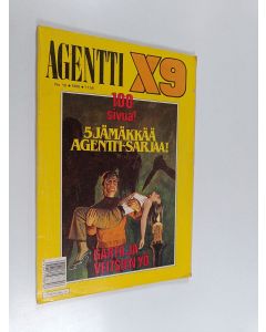 käytetty kirja Agentti X9 10/1988