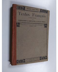 käytetty kirja Textes Francais