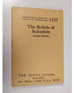 Kirjailijan Joseph McCabe käytetty teos The Beliefs of Scientists