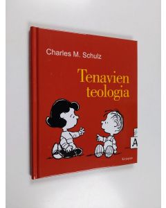 Kirjailijan Charles M. Schulz käytetty kirja Tenavien teologia