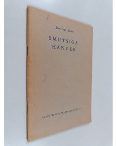 Kirjailijan Jean-Paul Sartre käytetty teos Smutsiga händer