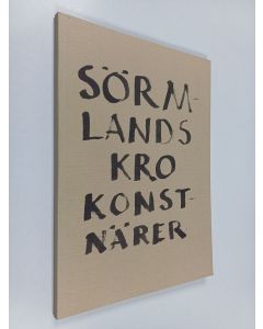 Kirjailijan Åke Berglöv käytetty kirja sörmlands krokonstnärer