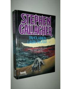 Kirjailijan Stephen Gallagher käytetty kirja Paholainen lasin takana