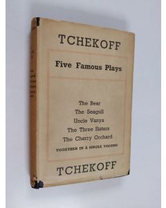 Kirjailijan Anton Pavlovich Chekhov käytetty kirja Five Famous Plays