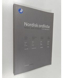 käytetty kirja Nordic glossary - foods, names and terms